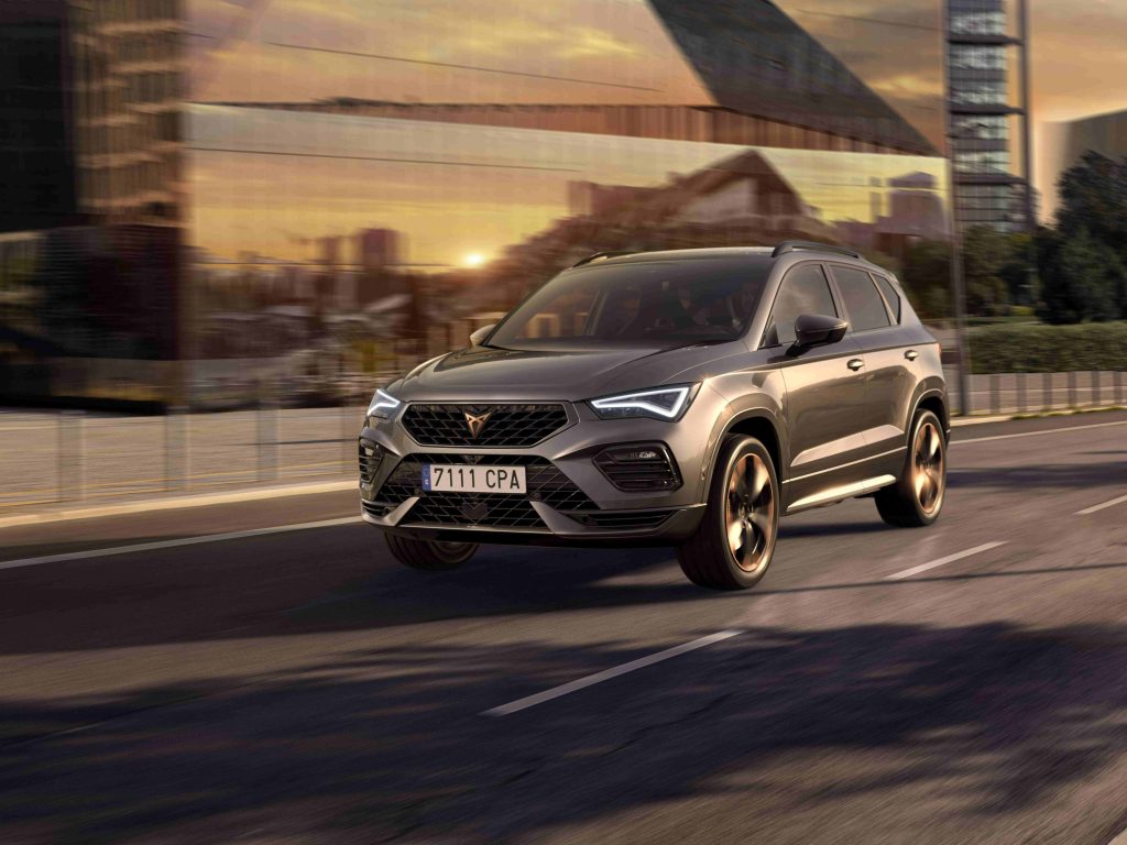 Cupra Ateca diesel sur la route