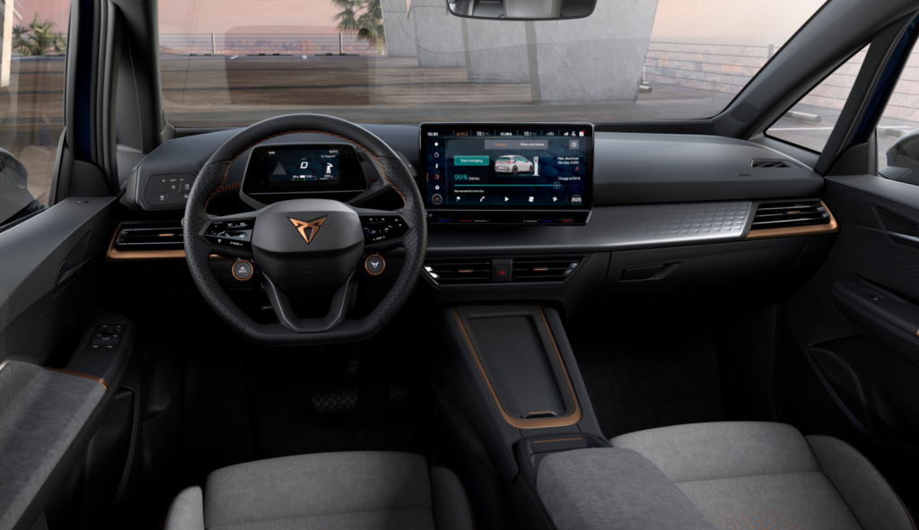 Cupra born intérieure