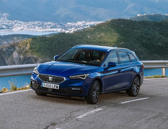 Seat Leon bleu